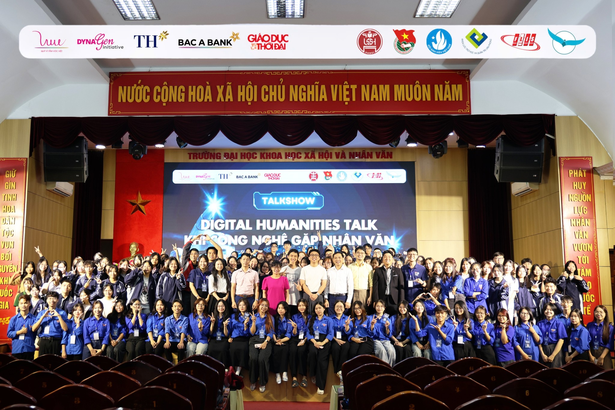 Những hình ảnh ấn tượng tại Talkshow “Digital Humanities Talk: Khi Công nghệ gặp Nhân văn”